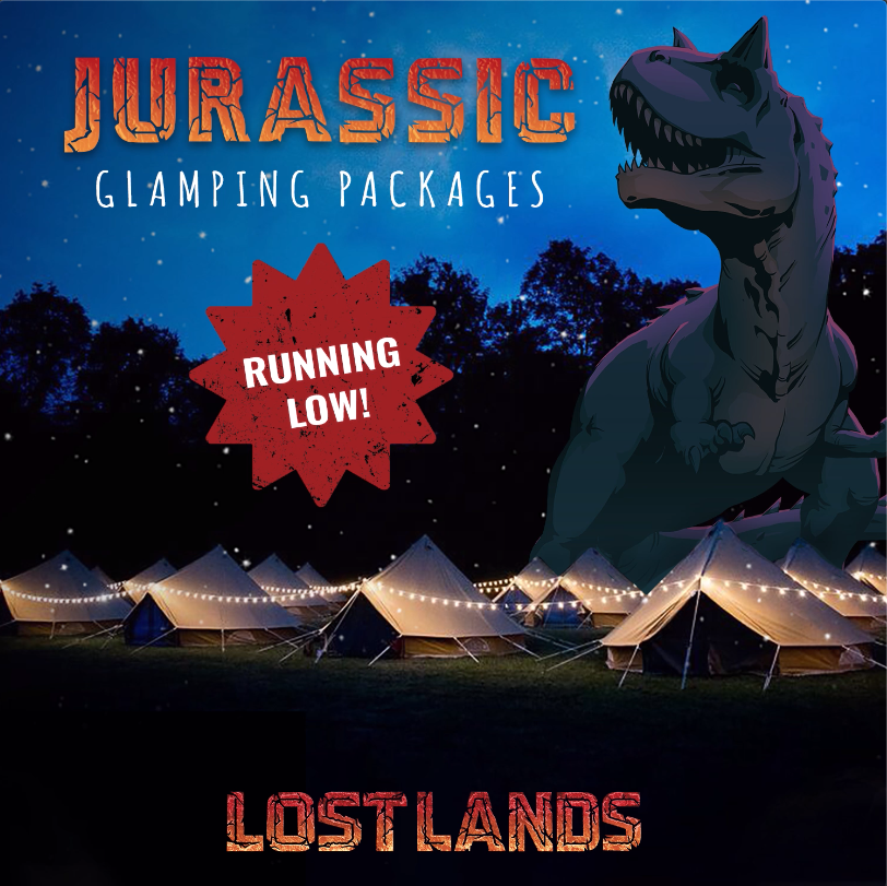 Jurassic Glamping Packages Running Low