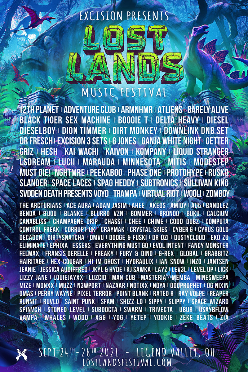 Lost Lands 2021 Lineup