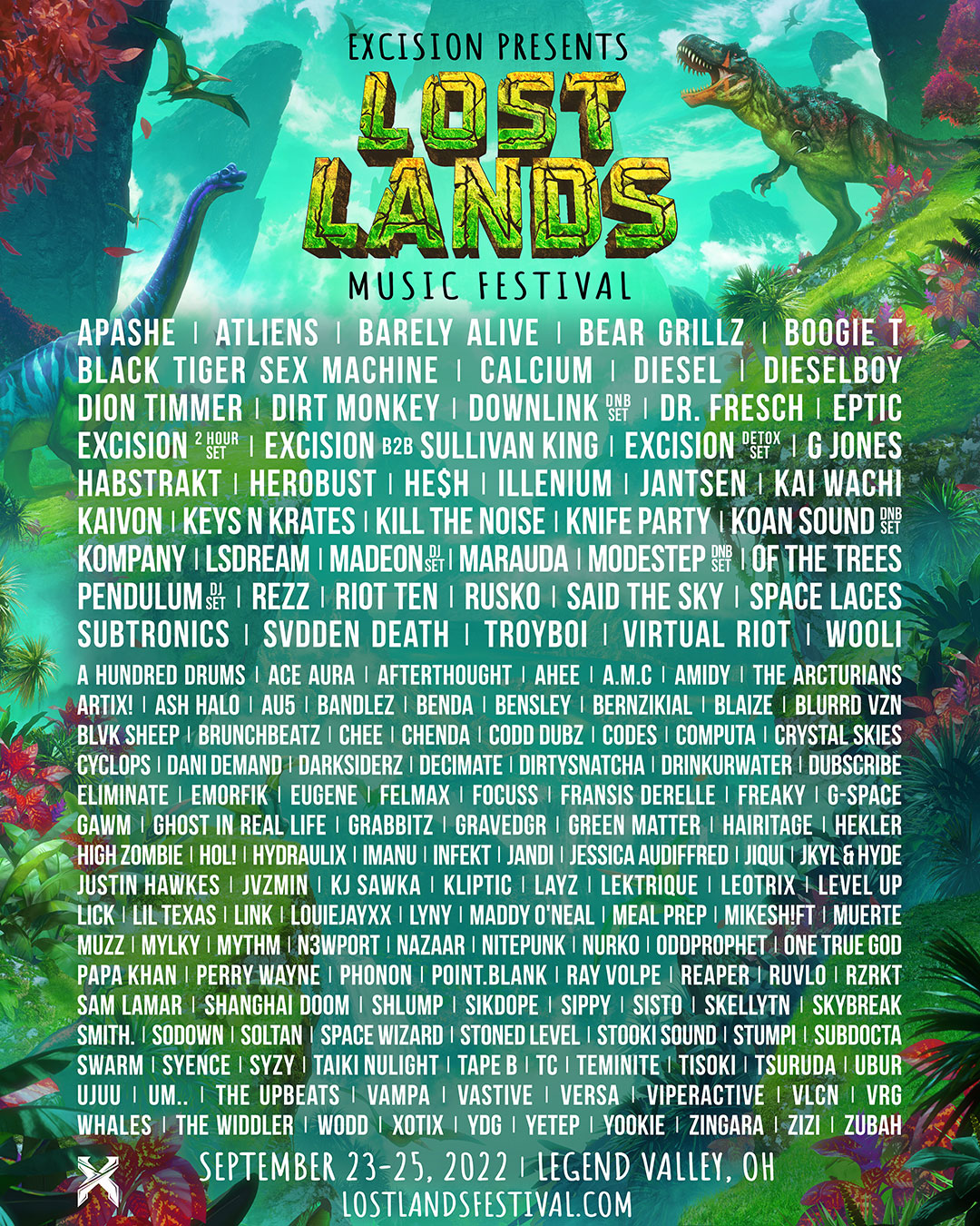 Lost Lands 2022 Lineup